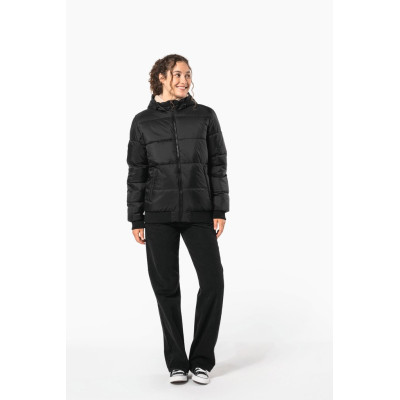 Unisex recycled ribstop jacket with hood